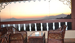 Tashiling Residency Hotel & Spa, Gangtok- View From Room Balcony